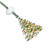 Gold & Silver Plated Christmas Tree Decoration