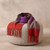 Dottie Colour Block Scarf - Orange