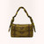 Puffy Reversible Shoulder Bag - Solid Stem Khaki & Fern 