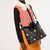 Carry Grab Bucket Bag - Flower Power Ebony 