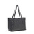 Brenton Top Zip Tote - Coal Logo