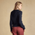 Cable Knit Button Up Cardigan - Navy