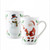 Christmas Characters Latte Mugs – Set of 4