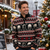 Guinness Christmas Pints 1/4 Zip Jumper – Black