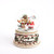 Santa & Bird House Musical LED Snow Globe