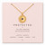 Celestial 'Protected' Gold Plated Pendant
