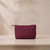 Finola Quilted Wash Bag - Burgundy