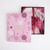 Gianna Gold Foil Scarf With Gift Box – Pink
