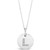 Absolute Sterling Silver Initial Necklace_10010