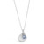 Absolute Sterling Silver Birthstone Disc Pendant_10003