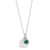 Absolute Sterling Silver Birthstone Disc Pendant_10005