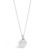 Absolute Sterling Silver Birthstone Disc Pendant_10006