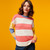 Barbour Ladies Bradley Stripe Knit Jumper_10001