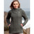 West End Knitwear Kilkenny Side Zip Aran Hooded Cardigan Tundra_10001