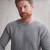 Thomas Honeycomb Crew Neck Aran Sweater_10007