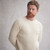 Thomas Honeycomb Crew Neck Aran Sweater_10009