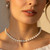White Pearl Short Necklace