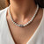 Absolute White Pearl Short Necklace_10001