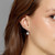 Dyrberg/Kern Madu Silver Crystal Earrings_10002