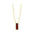 Juvi Manhattan Garnet Gold Pendant_10001