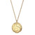Loinnir Jewellery Hare 3 Pence Coin Gold Necklace_10001