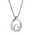 Maureen Lynch Circles Small Silver Pendant_10001