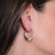 Circle of Dreams Small Silver Hoop Earrings
