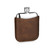 Newbridge Hip Flask with Leather Sleeve_10001 Newbridge Hip Flask with Leather Sleeve_10001