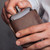 Newbridge Hip Flask with Leather Sleeve_10003