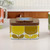 Orla Kiely Block Flower Ochre Butter Dish_10002