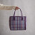 Bridget Tweed Tote Bag Grey/Purple Check_10001