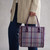 Bridget Tweed Tote Bag Grey/Purple Check_10003