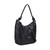 Gionni Garnet Soft Curved Top Hobo Bag Black_10002