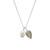 Juvi Relic Charm Necklace Silver Labradorite_10001