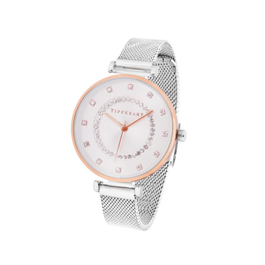 Tipperary Crystal Continuance Rose Gold Watch | Kilkenny Design display picture 3