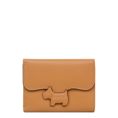 Radley Heritage Dog Outline Leather Bifold Purse in Purple | Lyst