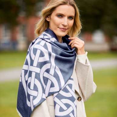 logo scarf pink guess scarf womens uk