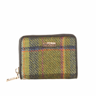 Purse Purple Check | Kilkenny Design