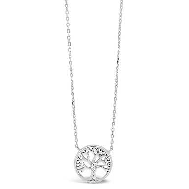 Silver Celtic Tree Of Life Necklace