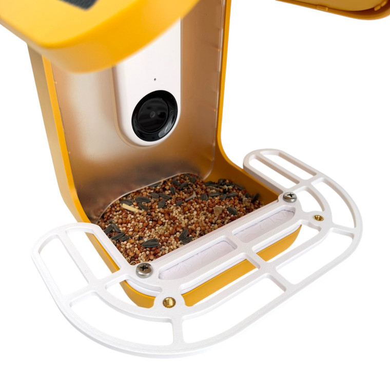 The Wrap Around Perch™ Deluxe for Bird Buddy — Plastic or Metal