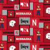 NCAA-Nebraska-1177 logo patch flc