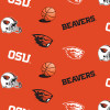 NCAA-Oregon St-1243 Tossed logo