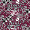 NCAA-Texas T&M-1165 PoP Art Cotton