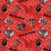 TT1233 Texas Tech-Tone on Tone Minky
