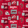 NCAA-Utah-1177 logo patch flc
