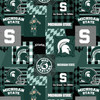 NCAA-Michigan State 1367 Minky Geo