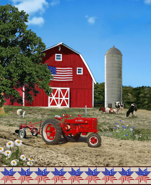 2879P-87 Red/Multi || Farmall