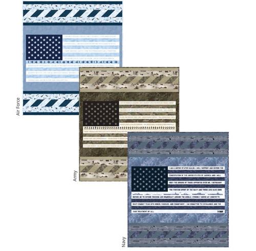 U.S. Military Minky - Flag of Freedom