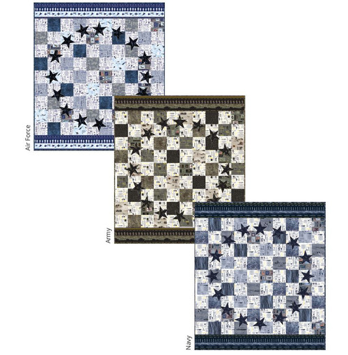 U.S. Military - Stars Quilt