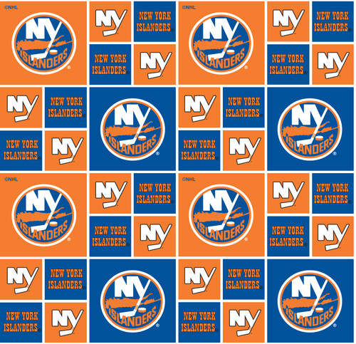 Download wallpapers New York Islanders, glitter logo, NHL, orange